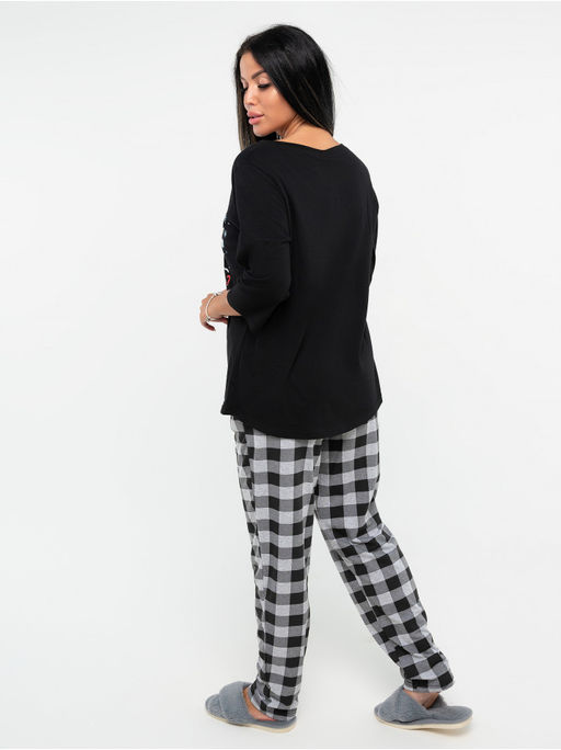 Пижама "Давай дружить" черный