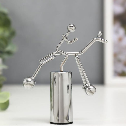 Маятник настольный антистресс Человечек на коне, 11.5?9.5?5 см