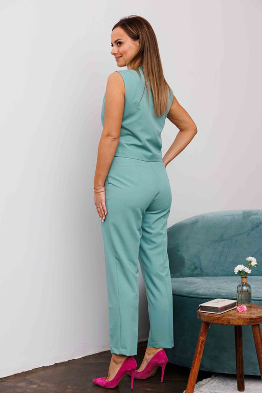 Брюки AURA 4125-170 шалфей  фото 3