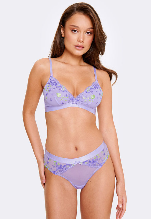 Трусы жен Timany лиловый - Sensera фото 12