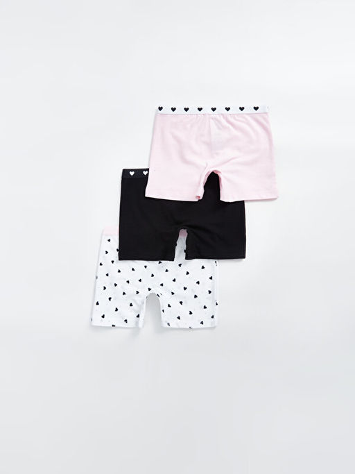 Bask?l? K?z ?ocuk Boxer 3l? - Waikiki фото 2