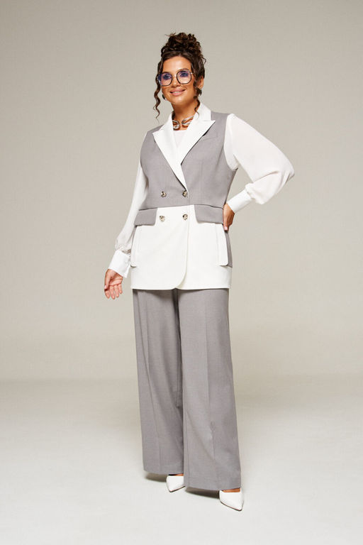 Костюм Beautiful Free 6374 молочно-серый