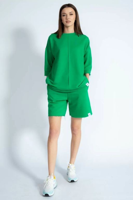 Костюм шорты свитшот 40194018 - Kivviwear фото 4