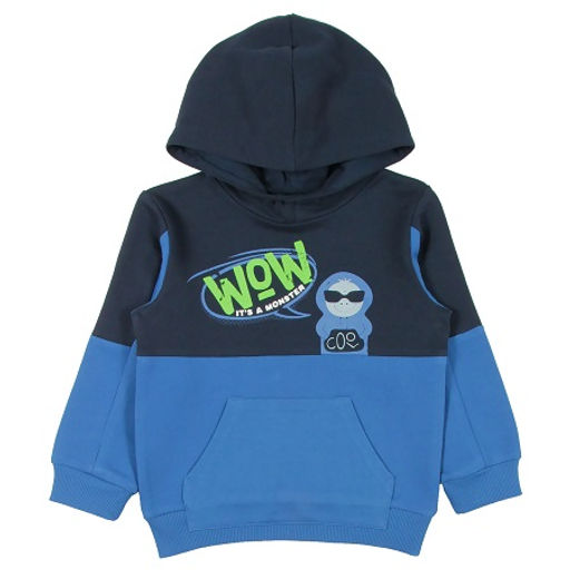 CRB wear/CWK 62496 Джемпер модель худи для мальчика, темно-синий-синий/Ex.Cherubino  фото 8