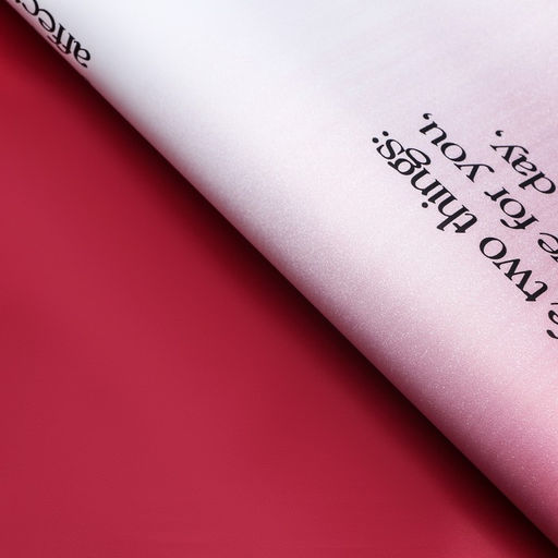 Пленка флористическая для цветов и букетов «Любовь», винный, 65 мкм, 57 см×10 м