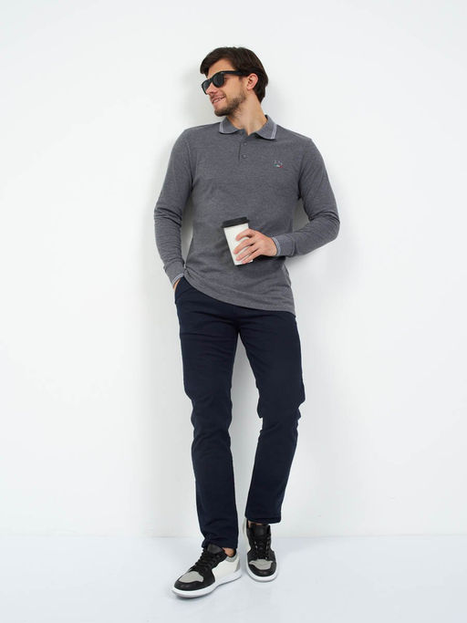 Поло мужское _ 02374 - F5 фото 2