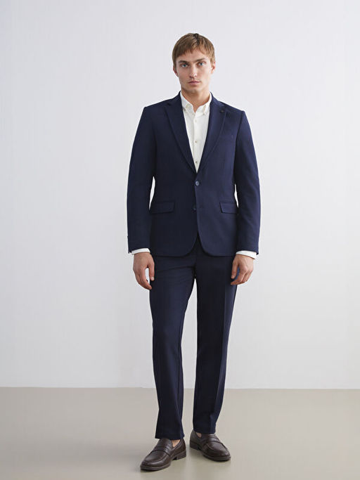 Dar Kal?p Erkek Blazer Ceket