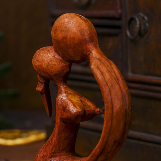 Сувенир «Поцелуй», 15×9×3.5 см, дерево