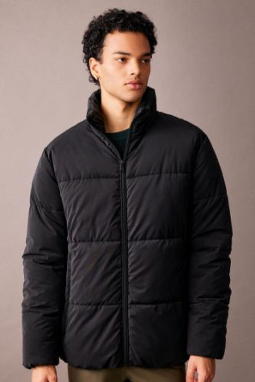 Slim Fit Sisme Mont Dar Kesim Dik Yaka Astarl? Fermuarl? Cift Cepli