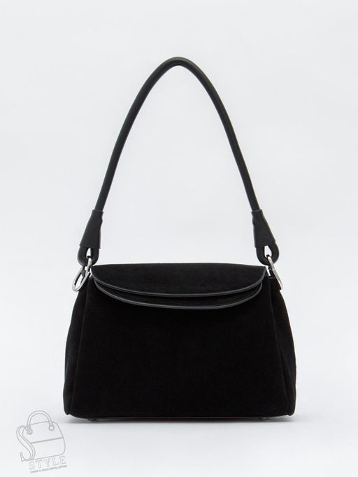 Сумка женская кожаная 2617Y black Polina&Eiterou