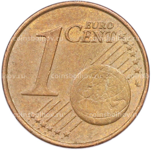 Монета 1 евроцент 2004 года Ирландия