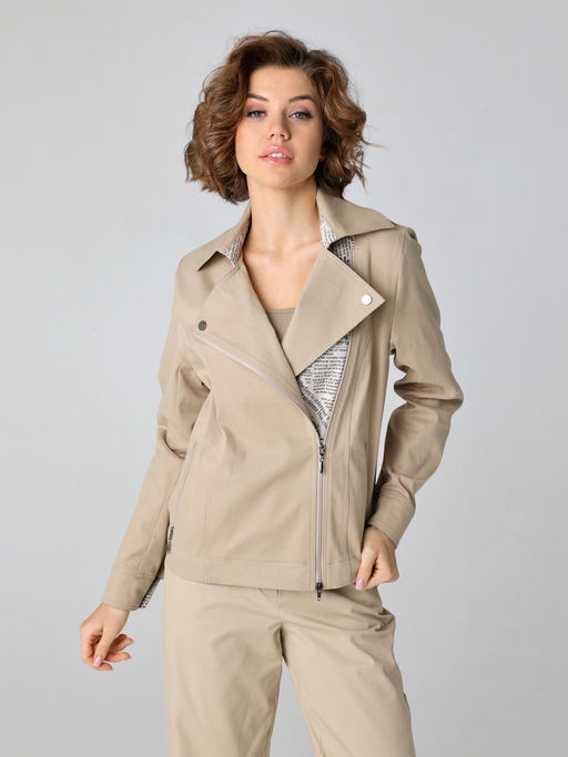 23223 Жакет бежевый - Dizzyway фото 2