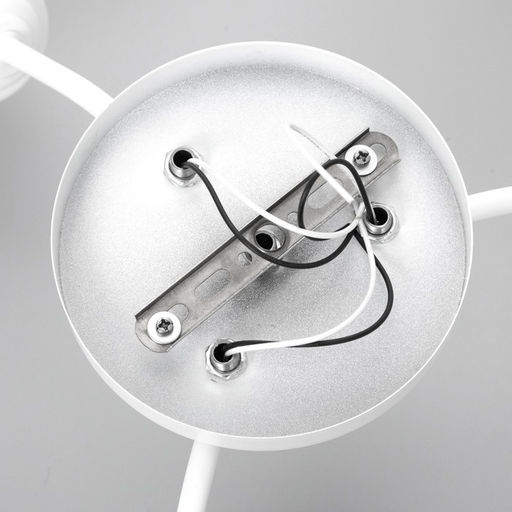 Люстра «Оникс» BayerLux 3×15 Вт E27, белый, 50×50×15 см