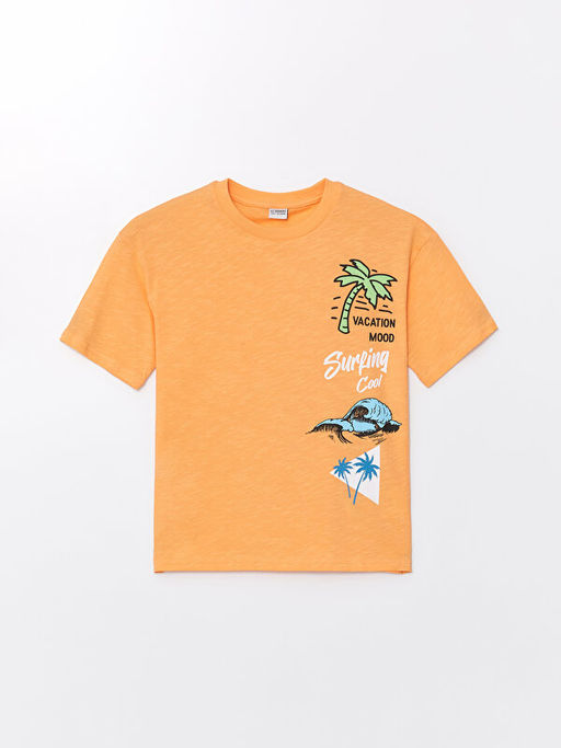 Rahat Kal?p Bisiklet Yaka K?sa Kollu Erkek ?ocuk Ti??rt