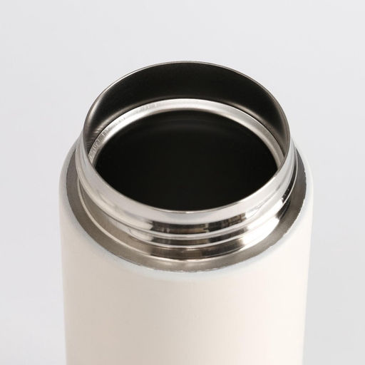 Термос Мастер К Simple, 400 мл, 20.5?6.3 см, сохраняет тепло 8 ч, нержавеющая сталь, белый