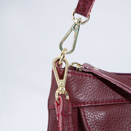 Сумка кросс-боди на молнии, цвет бордовый - Simaland фото 4