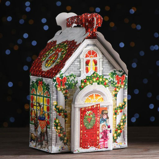 Цена за 5 шт. Подарочная коробка С Сантой, 18,8 х 14,6 х 29,7 см - Simaland фото 2