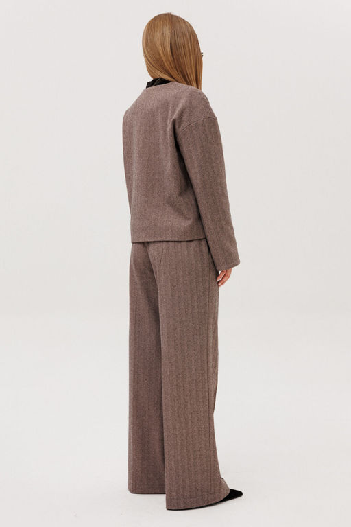 Жакет AmberA 1041-2 шоколад фото 2