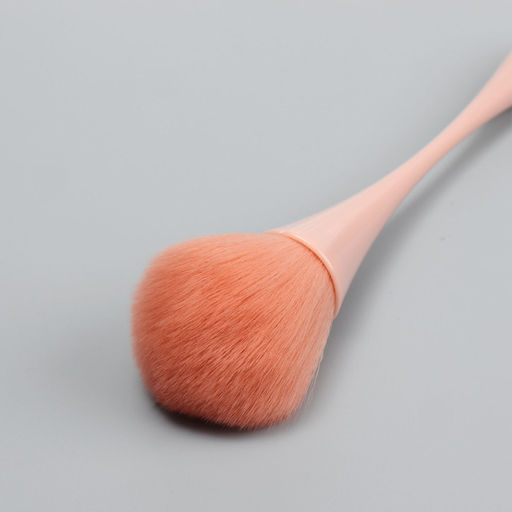 Кисть для смахивания опила, 20 см, розовая