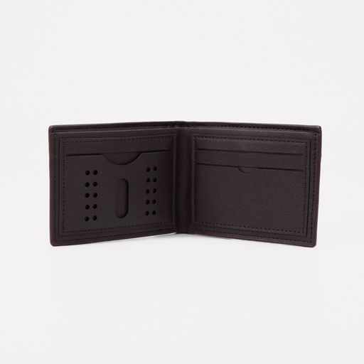 Портмоне без застёжки, для купюр, для карт, цвет коричневый - Simaland фото 3