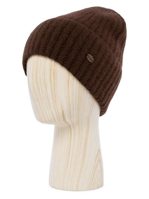 Шапка жен. пух енот+шерсть+виск LB-N88059 mocca - Labbra фото 5