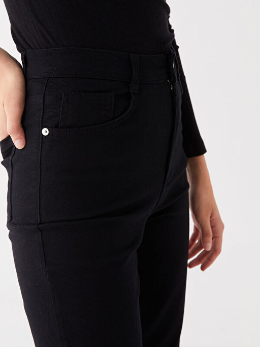 Mom Fit Kad?n Jean Pantolon