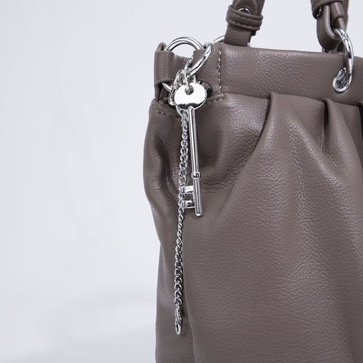 Сумка-тоут на молнии, цвет бронзовый - Simaland фото 4