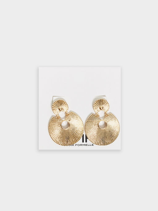 Серьги с подвесками золотистые - Mark formelle фото 6