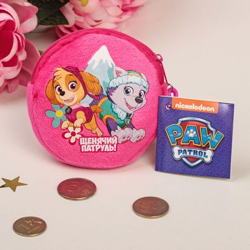 Щенячий патруль. Детский кошелек Щенячий патруль, 9х9cм - Paw patrol фото 4