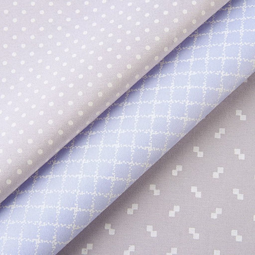 Ткань для пэчворка 3 лоскута «Нежность», 50×50 см