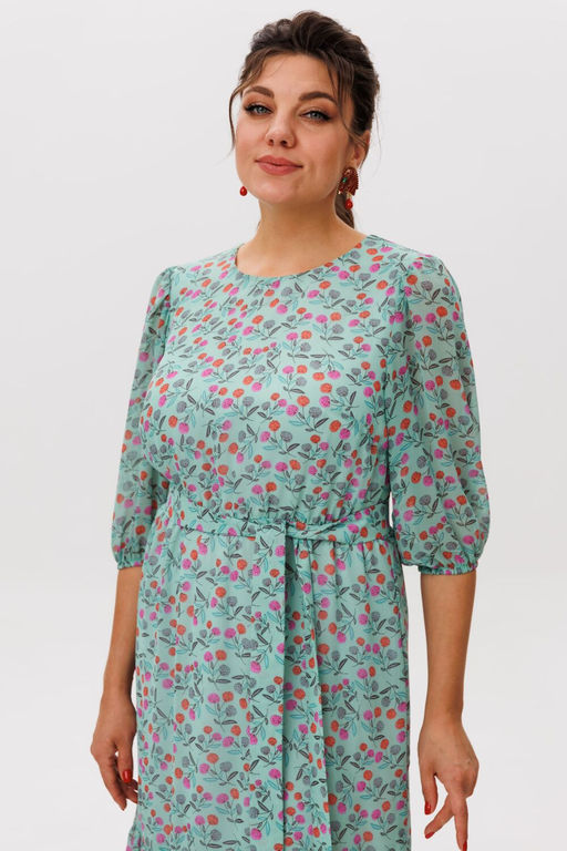 Платье ANELLI 1589 мятная феерия