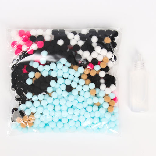 Набор для творчества Корги, картина помпошками - Школа талантов фото 4