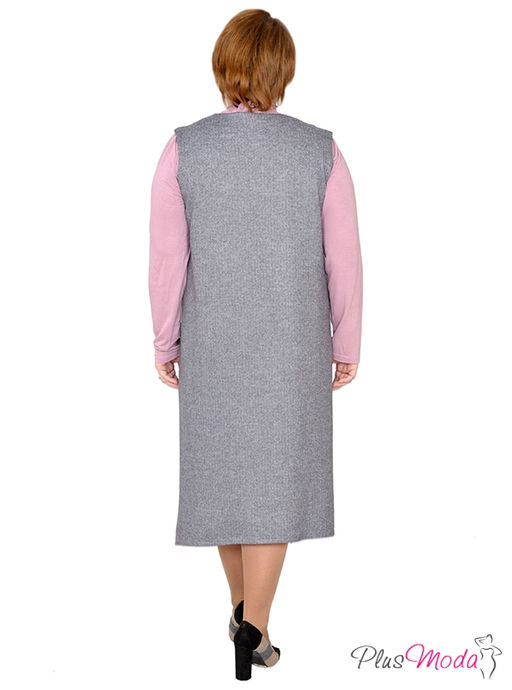 Платье-сарафан Модель №347 размеры 44-80 - Plusmoda фото 5