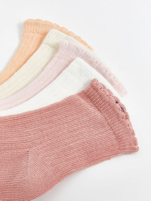 Basic K?z Bebek Soket ?orap 5li - Waikiki фото 3