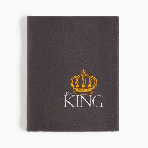 Плед флисовый «Этель. Король», 130×150 см, флис 160 г/м²