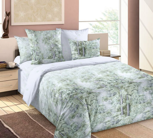 КПБ Бязь (Самойловский текстиль) - Золотая осень 2 сп. с Евро простыней (нав.70х70)