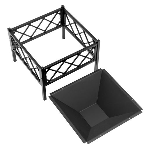 Костровая чаша «Брюгге», 57×57×40 см, толщина стали 3 мм