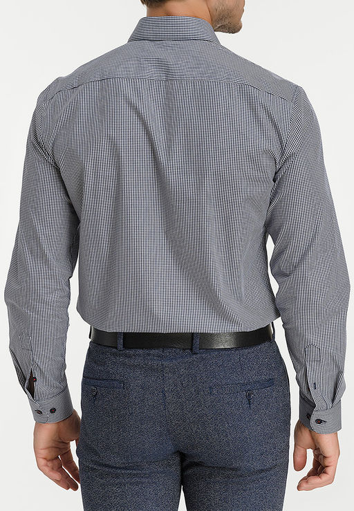 Сорочка мужская длинный рукав GREG 134/131/ROM/ZN/1p  фото 4