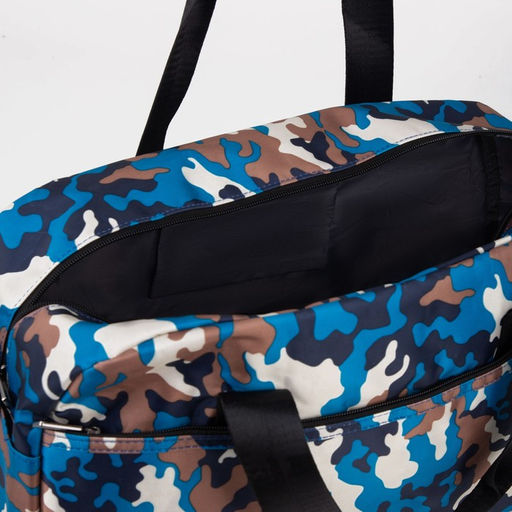 Сумка дорожная на молнии, наружный карман, цвет мультикам - Simaland фото 4