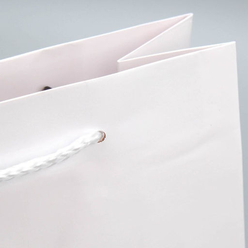 Цена за 2 шт. Пакет подарочный ламинированный, упаковка, «Белый», MS 18 х 23 х 8 см