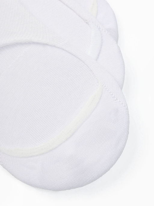 Набор спортивных подследников с компрессией, 3 пары, размер 39-41, белый