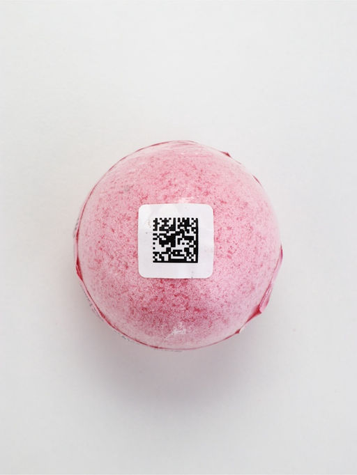 Бомбочка для ванны «Моменты нежности», аромат розы, 120 г, Чистое счастье