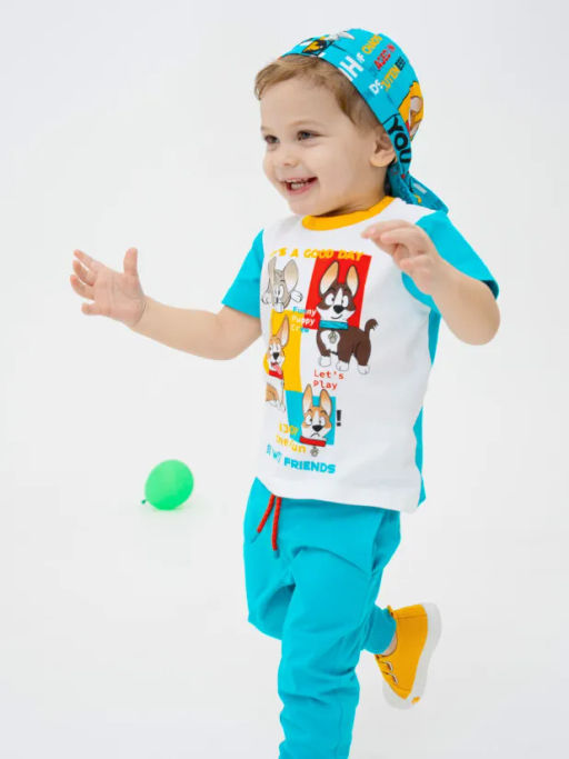 PlayToday / Бандана детская трикотажная для мальчиков, 2 шт в комплекте  фото 2