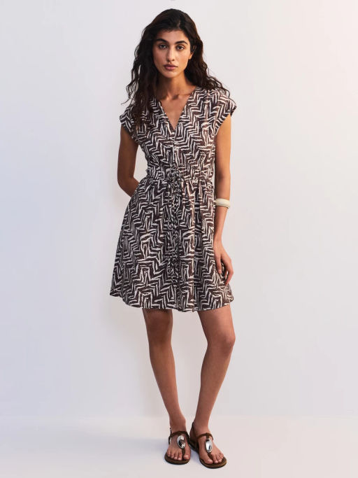 Платье из вискозы с принтом ZR2605012915-236 / Zarina