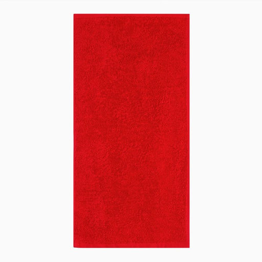 Полотенце махровое Этель цвет красная роза 30х60см, 350 г/м2, 70% хлопок,30% бамбук  фото 2