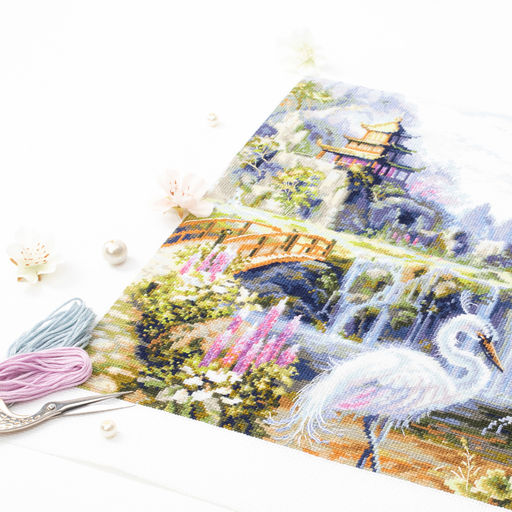 Набор для вышивания Чудесная Игла 350-756 Безмятежное утро 30 х 30 см