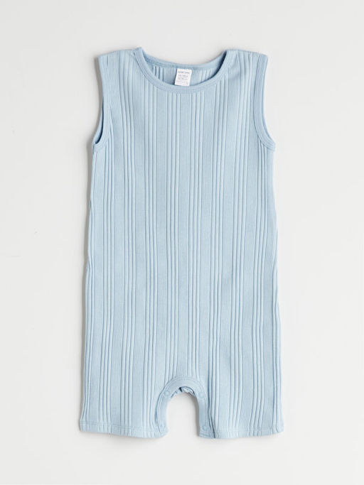 Bisiklet Yaka Basic Erkek Bebek Tulum