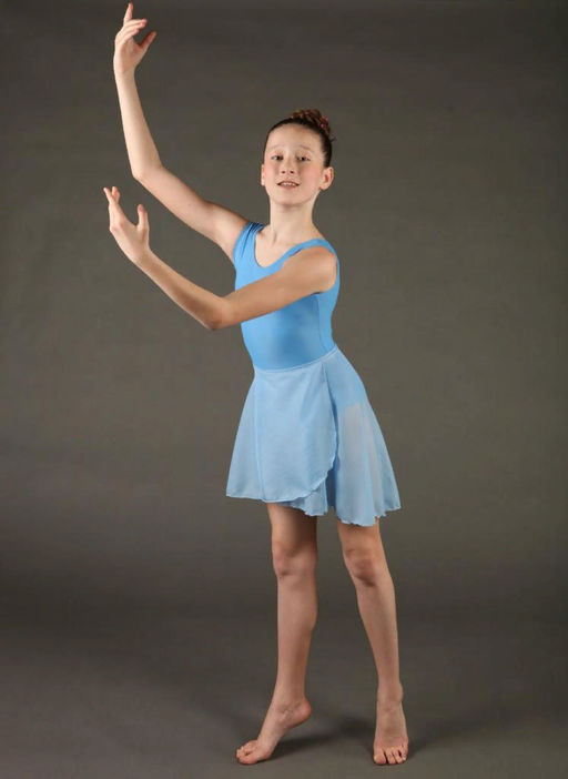 1057 Юбка для танцев и балета из шифона