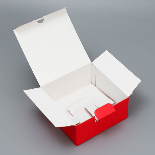 Цена за 2 шт. Коробка подарочная сборная, упаковка, «Любимому учителю», 15 х 15 х 7 см
