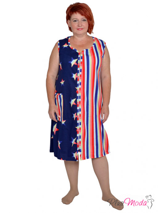 Халат Модель №1285 размеры 44-84 - Plusmoda фото 7